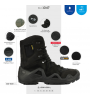 WARBOOTS BLK-1047 NUBUK DERİ WATERPROOF