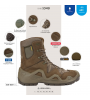 WARBOOTS KHK-1049 NUBUK DERİ WATERPROOF