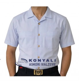 JANDARMA DAHİLİ METAL DÜĞMELİ GÖMLEK KISA KOL