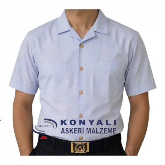 JANDARMA DAHİLİ METAL DÜĞMELİ GÖMLEK KISA KOL