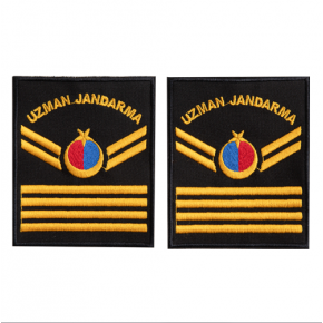 JANDARMA SİYAH NAKIŞ UZMAN JANDARMA 4 KIDEM HARİCİ