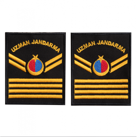 JANDARMA SİYAH NAKIŞ UZMAN JANDARMA 4 KIDEM HARİCİ