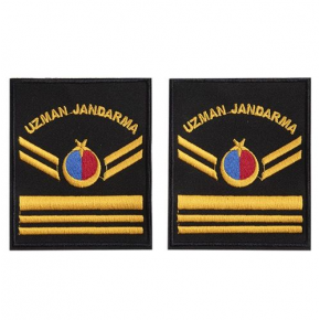 JANDARMA SİYAH NAKIŞ UZMAN JANDARMA 6 KIDEM HARİCİ