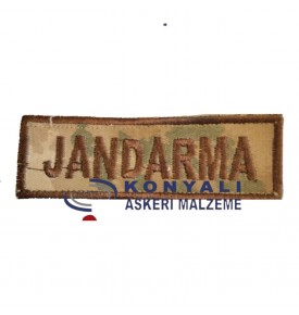 JANDARMA KAMUFLAJ JANDARMA YAZISI CIRTLI