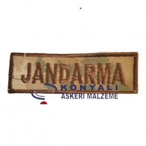 JANDARMA KAMUFLAJ JANDARMA YAZISI CIRTLI