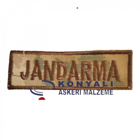 JANDARMA KAMUFLAJ JANDARMA YAZISI CIRTLI