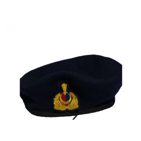 TERMOFİX URBAM JANDARMA BERE LACİVERT SUBAY KOKARTLI