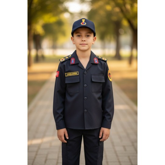 KONYALI JANDARMA ASAYİŞ ÇOCUK ELBİSESİ