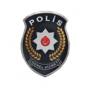 POLİS KOL ARMASI 3D GENEL HİZMET