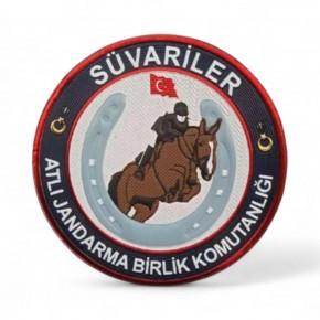 ATLI JANDARMA BİRLİK ARMASI SÜVARİLER