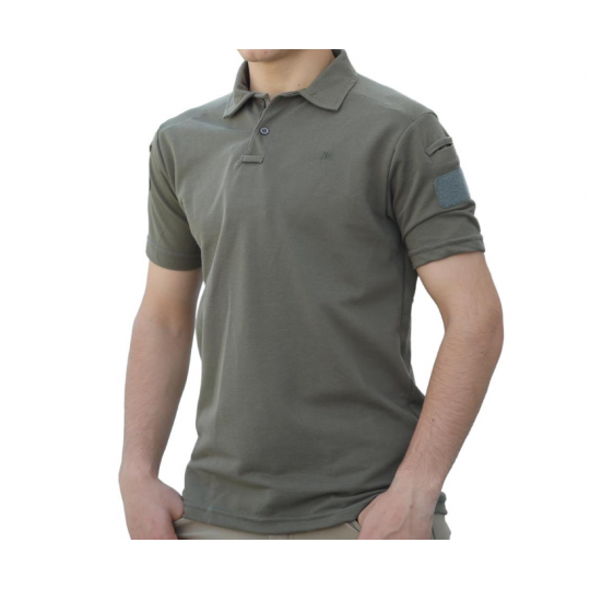 TERMOFİX AKN 708 POLO YAKA KISA KOLLU TAKTİK TSHIRT HAKİ